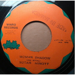 Sugar Minott Woman Shadow USED VINYL 7INCH