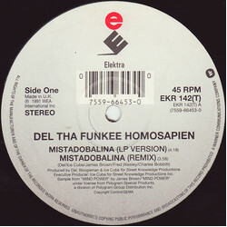 Del Tha Funkee Homosapien Mistadobalina VINYL 12" USED