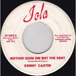 Kenny Carter Nothin Goin On But The Rent / Endless Streams USED VINYL 7INCH 45 RPM