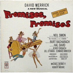 Burt Bacharach / Hal David / Jerry Orbach / Jill O'Hara / Edward Winter / David Merrick (2) Promises, Promises (Original Broadway Cast Album) Vinyl LP