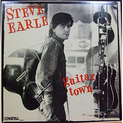 Steve Earle Guitar Town Vinyl LP USED