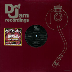 Method Man What's Happenin' USED VINYL 12INCH PROMO