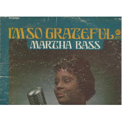Martha Bass I'm So Grateful Vinyl LP USED