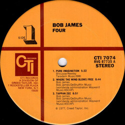 Bob James BJ4 Vinyl LP USED