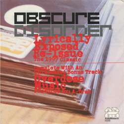 Obscure Disorder Overdose Music / Lyrically Exposed VINYL 12" USED