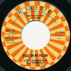 Little Anthony & The Imperials Tears On My Pillow / A Prayer And A Juke Box Vinyl 7" USED
