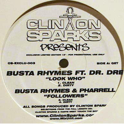 Clinton Sparks Exclusive Limited Edition 12" Vinyl 12" USED
