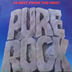 Various KNAC Pure Rock 105.5 Presents 10 Best From The West Vinyl LP USED