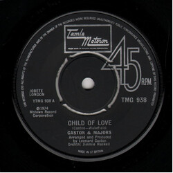 Caston & Majors Child Of Love USED VINYL 7INCH 45 RPM SINGLE