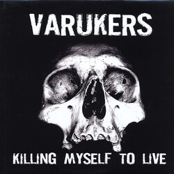 The Varukers Killing Myself To Live Vinyl LP USED
