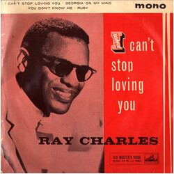 Ray Charles I Can't Stop Loving You VINYL 7" USED