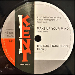 San Francisco T.K.O.'s Make Up your Mind USED VINYL 7INCH 45 RPM