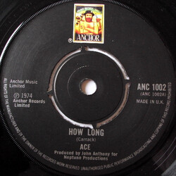 Ace (7) How Long USED VINYL 7INCH 45 RPM SINGLE