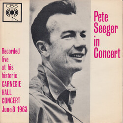 Pete Seeger In Concert USED VINYL 7INCH 45 RPM EP
