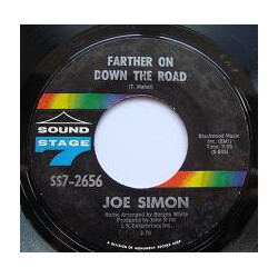 Joe Simon Farther On Down The Road / Wounded Man USED VINYL 7INCH 45 RPM