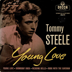 Tommy Steele And The Steelmen Young Love USED VINYL 7INCH 45 RPM EP