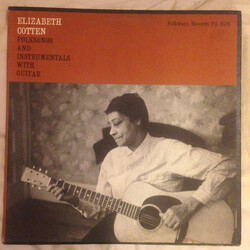 Elizabeth Cotten Folksongs And Instrumentals With Guitar Vinyl LP USED