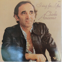 Charles Aznavour I Sing For... You Vinyl LP USED