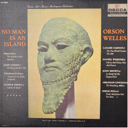 Orson Welles No Man Is An Island Vinyl LP USED