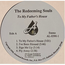 The Redeeming Souls My Father's House USED VINYL 12INCH 33 S RPM