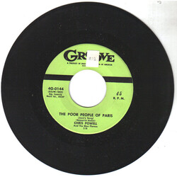 Chris Powell And The Five Blue Flames The Poor People Of Paris USED VINYL 7INCH 45 RPM SINGLE