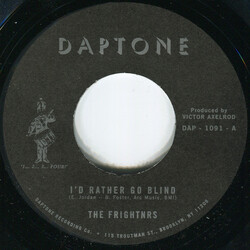 The Frightnrs I'd Rather Go Blind USED VINYL 7INCH 45 RPM SINGLE