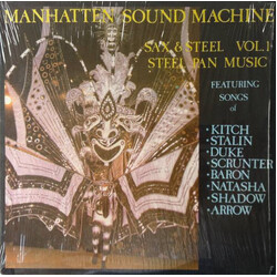 Manhatten Sound Machine Sax And Steel Vol.1 - Steel Pan Music Vinyl LP USED