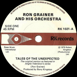 The Ron Grainer Orchestra Tales Of The Unexpected USED VINYL 7INCH 45 RPM SINGLE REPRESS
