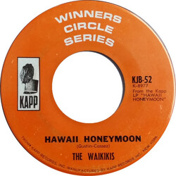 The Waikiki's Hawaii Honeymoon Vinyl 7" USED