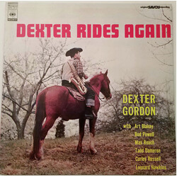 Dexter Gordon Dexter Rides Again Vinyl LP USED
