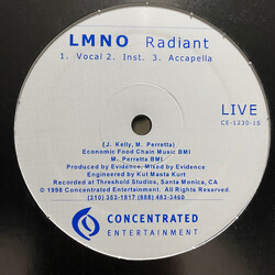 LMNO (2) Radiant / Verb Derby USED VINYL 12INCH
