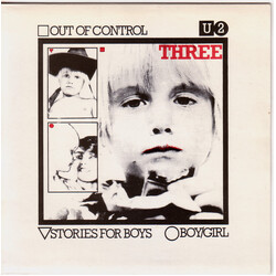 U2 Three USED VINYL 7INCH 45 RPM SINGLE REISSUE STEREO