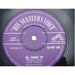 Elvis Presley / The Jordanaires All Shook Up USED VINYL 7INCH 45 RPM SINGLE