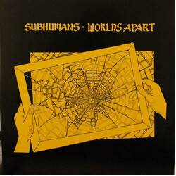 Subhumans Worlds Apart Vinyl LP USED