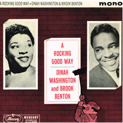 Dinah Washington / Brook Benton A Rockin' Good Way (To Mess Around And Fall In Love) USED VINYL 7INCH 45 RPM EP STEREO