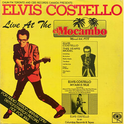 Elvis Costello Live At The El Mocambo Vinyl LP USED