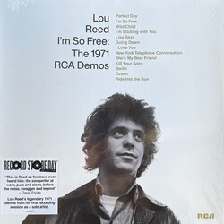 Lou Reed I'm So Free: The 1971 RCA Demos Vinyl LP USED