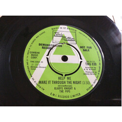 Gladys Knight And The Pips Help Me Make It Through The Night USED VINYL 7INCH SINGLE PROMO