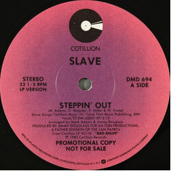 Slave Steppin' Out USED VINYL 12INCH 33 S RPM PROMO STEREO