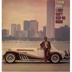 Tyrone Davis I Just Can't Keep On Going Vinyl LP USED