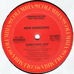 New Horizons (3) Something New VINYL 12" USED