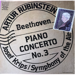 Arthur Rubinstein / Josef Krips Symphony of the Air Vinyl LP USED
