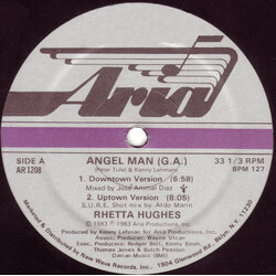 Rhetta Hughes Angel Man (G.A.) VINYL 12" USED