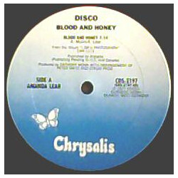 Amanda Lear Blood And Honey VINYL 12" USED