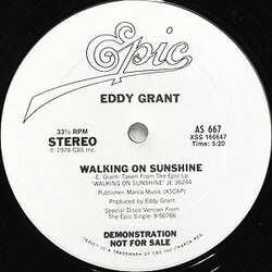 Eddy Grant Walking On Sunshine / Sunshine Jam Vinyl 12" USED