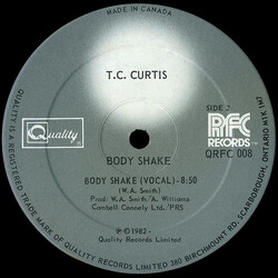 T.C. Curtis Body Shake USED VINYL 12INCH