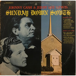 Johnny Cash / Jerry Lee Lewis Sunday Down South Vinyl LP USED