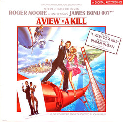 John Barry A View To A Kill (Original Motion Picture Soundtrack) Vinyl LP USED