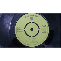 Alice Cooper band Hello Hurray Vinyl 7" USED