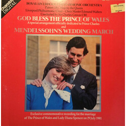 Royal Liverpool Philharmonic Orchestra God Bless The Prince of Wales USED VINYL 7INCH 45 RPM SINGLE STEREO